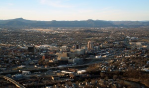 uitzicht op downtown | Roanoke Virginia